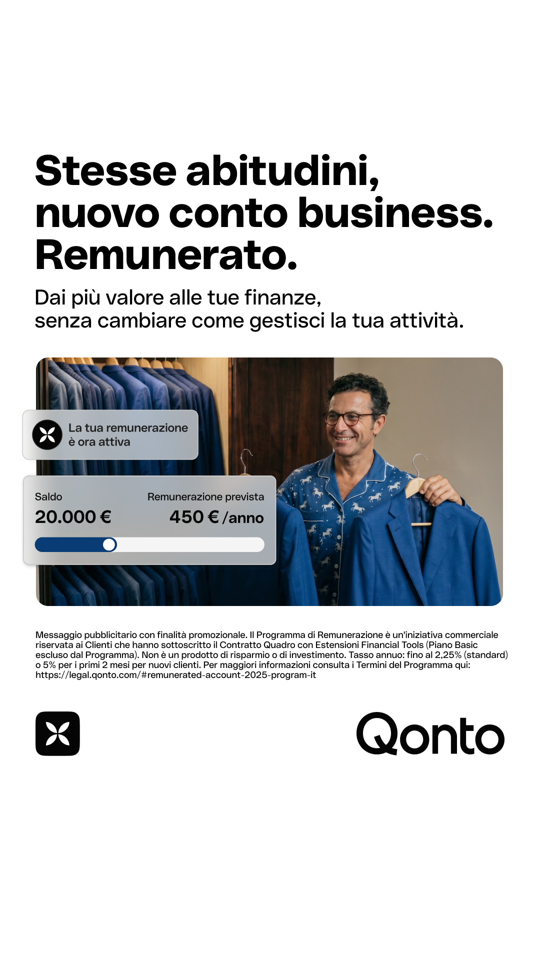 Qonto Facebook ad from Jul 1, 2026