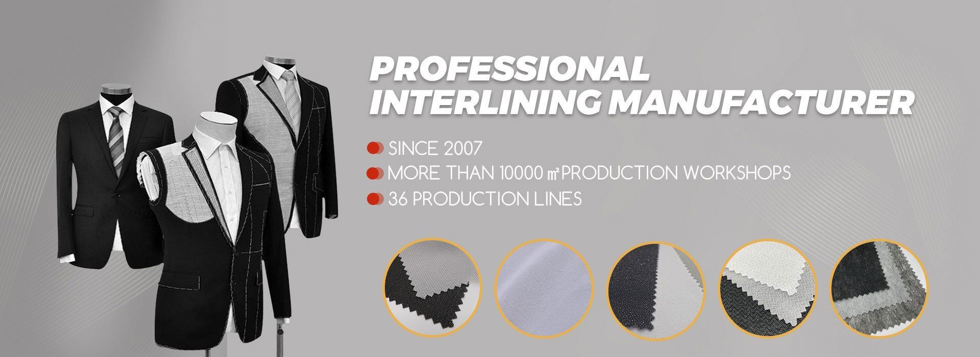 LEXIN interlining Facebook ad: Welcome to Qidong Lexin Textile Technology Co., Ltd!