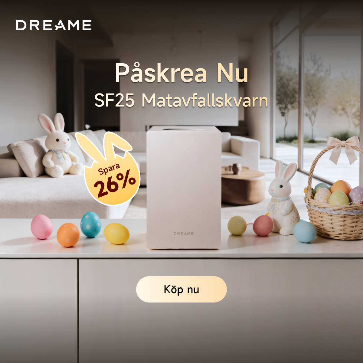 Dreame Store Nordics Facebook ad