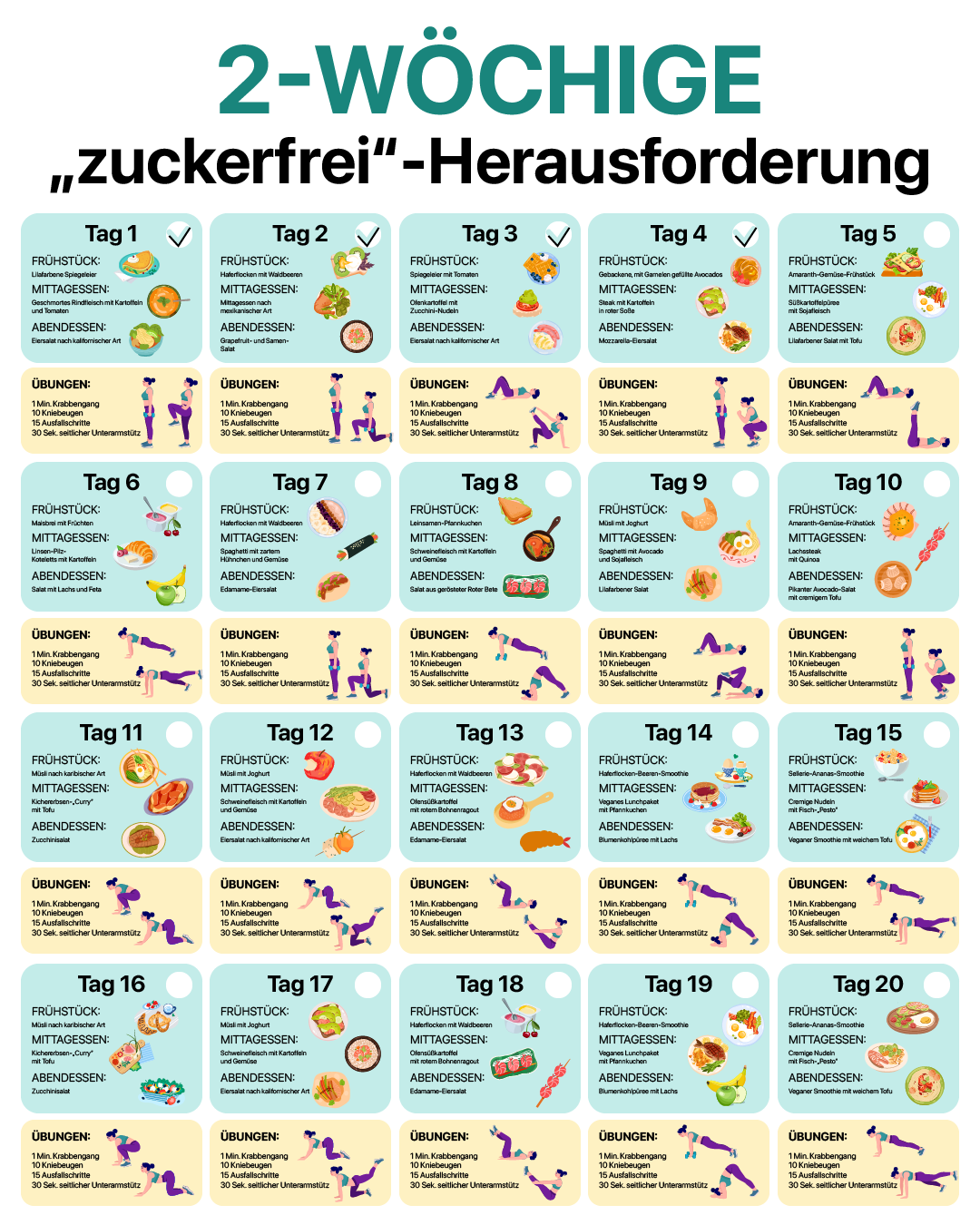 28 Day Challenge Facebook ad