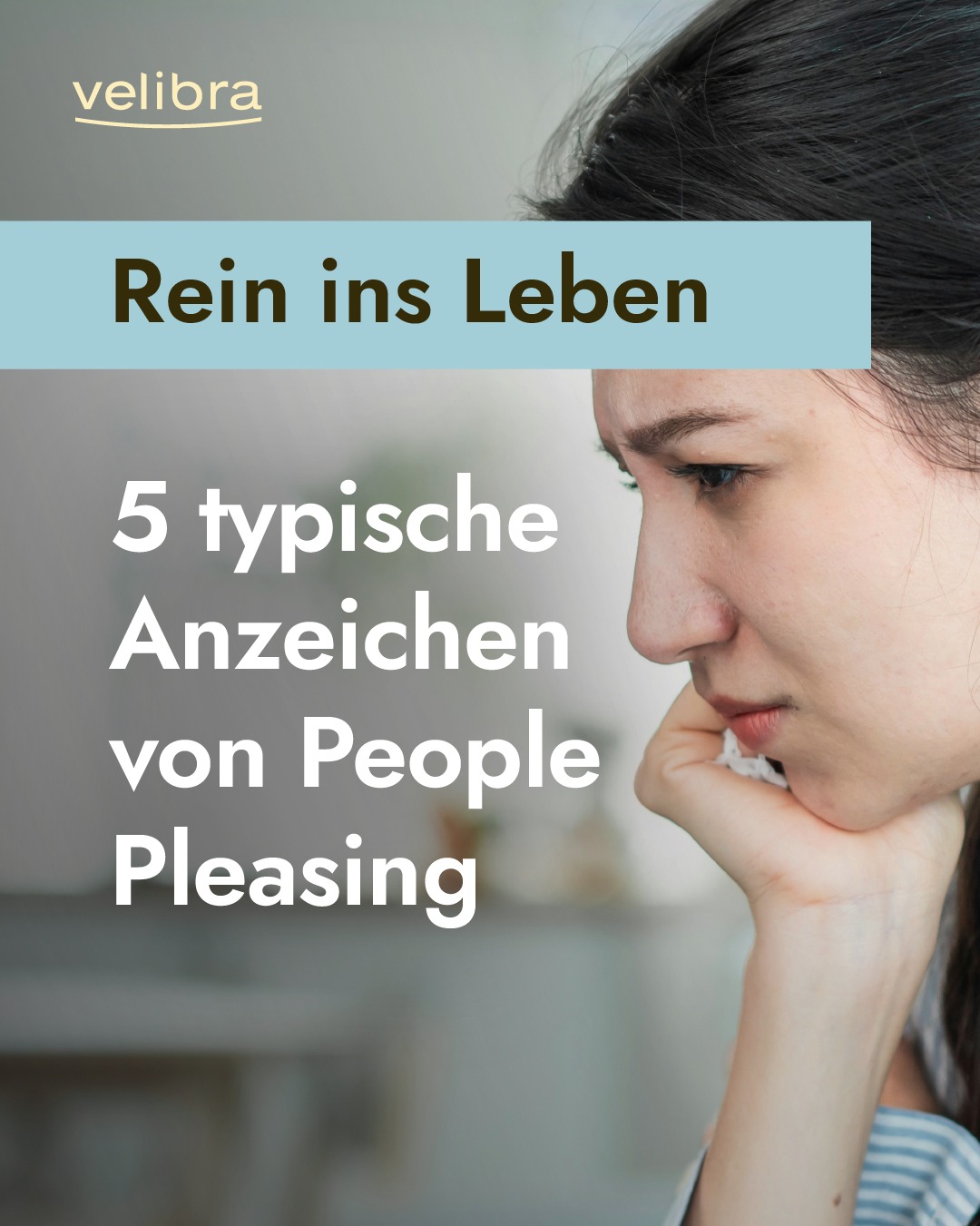 velibra Facebook ad: Wie äußert sich People Pleasing?