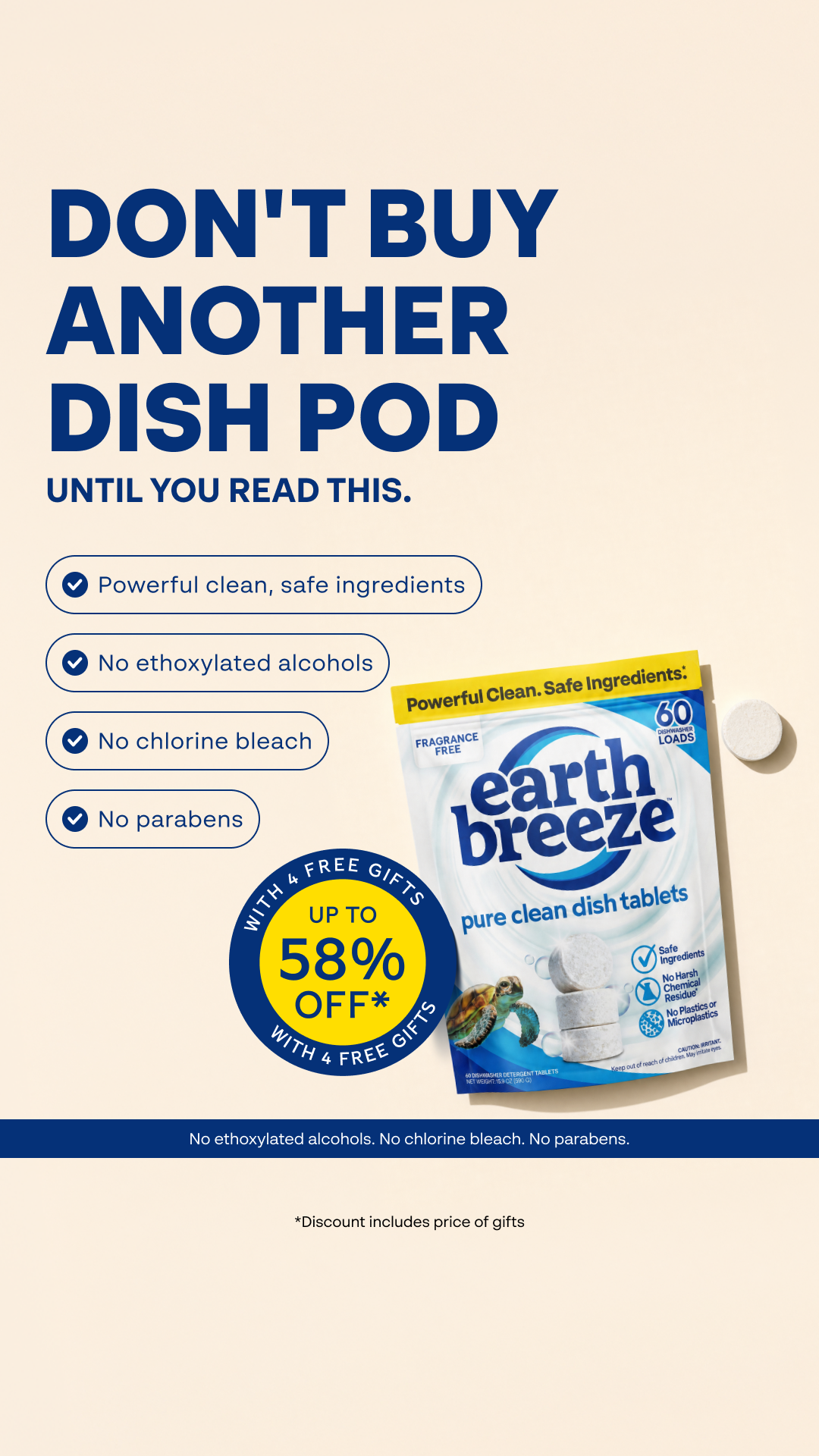 Earth Breeze Facebook ad