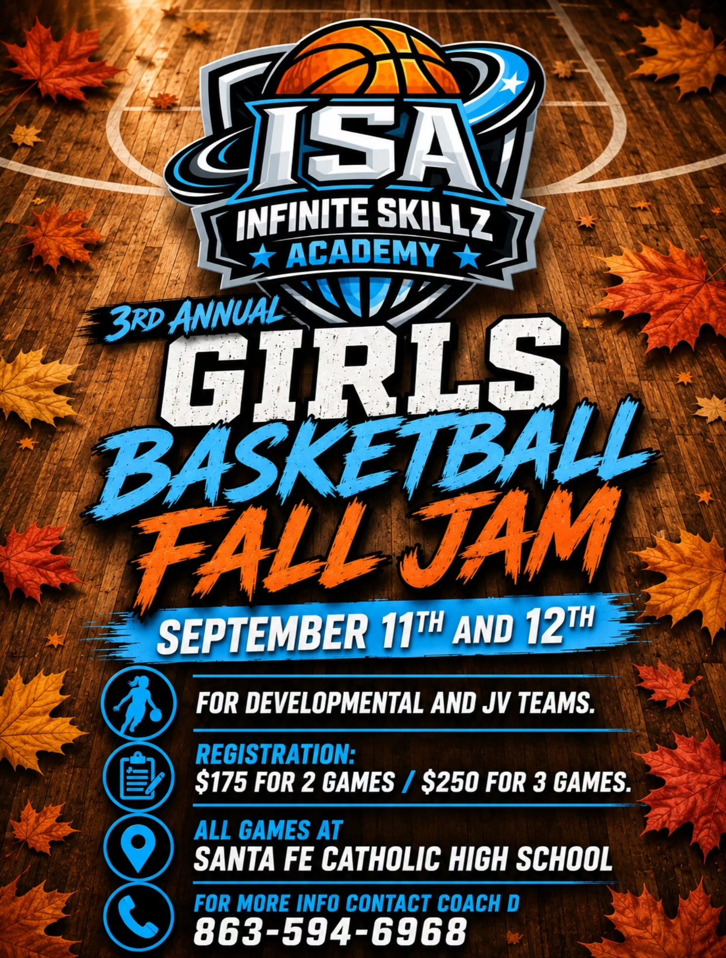 ISA Youth Basketball Inc Facebook ad