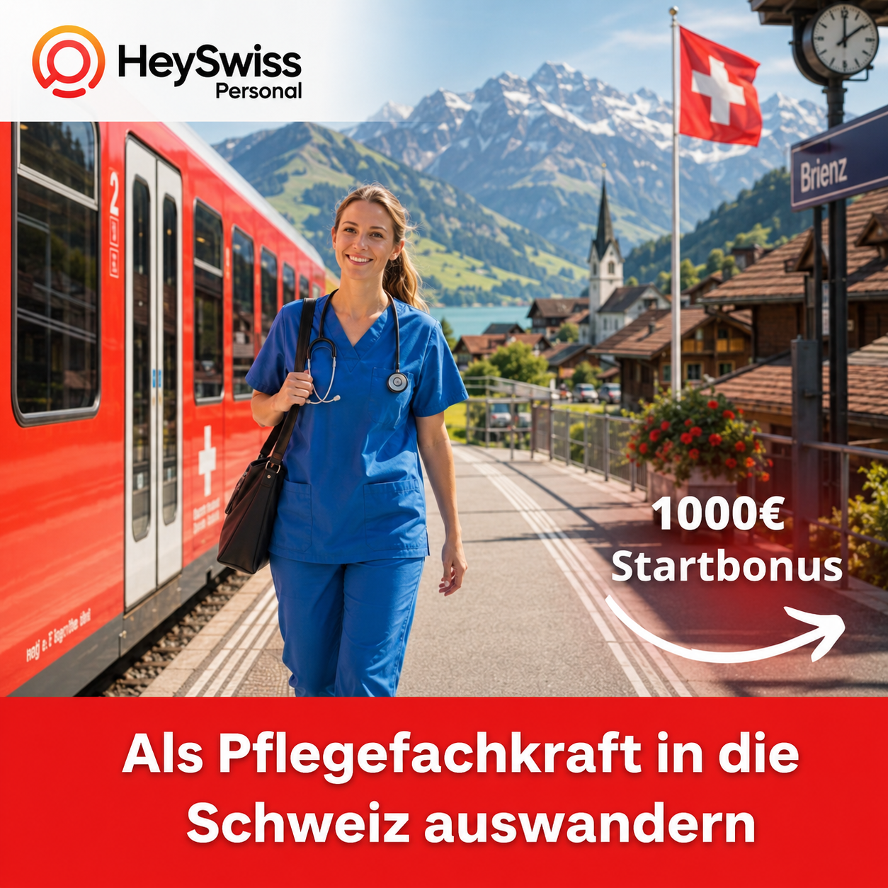 HeySwiss Personal Facebook ad