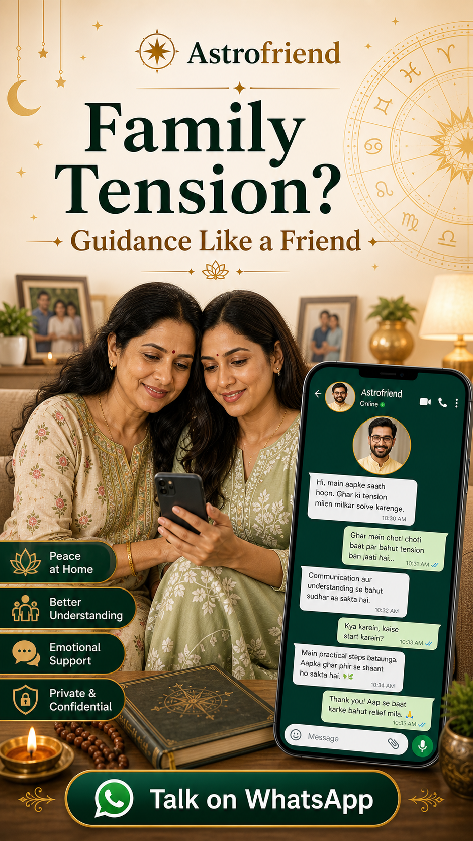 Astrofriend Facebook ad: Sirf prediction nahi… full support system