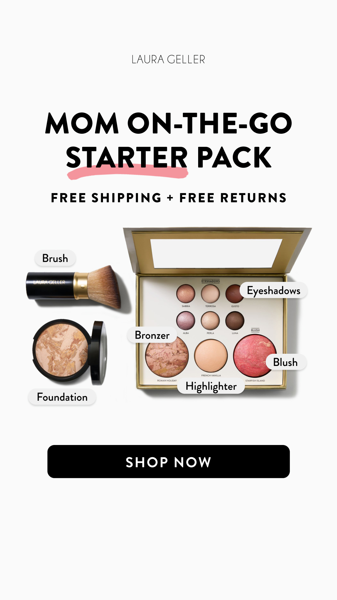Laura Geller Beauty Facebook ad