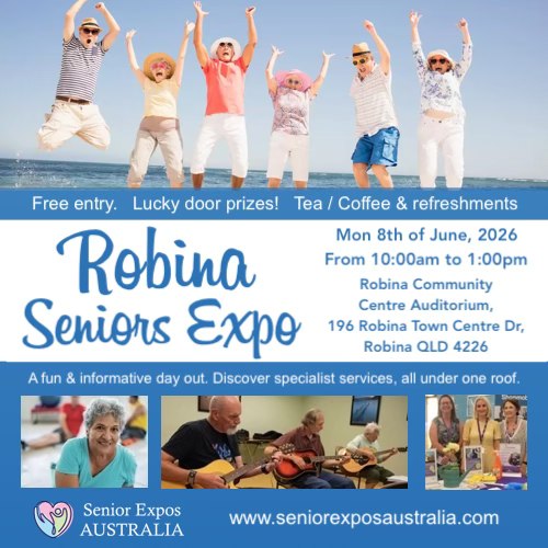 Senior Expos Australia Facebook ad