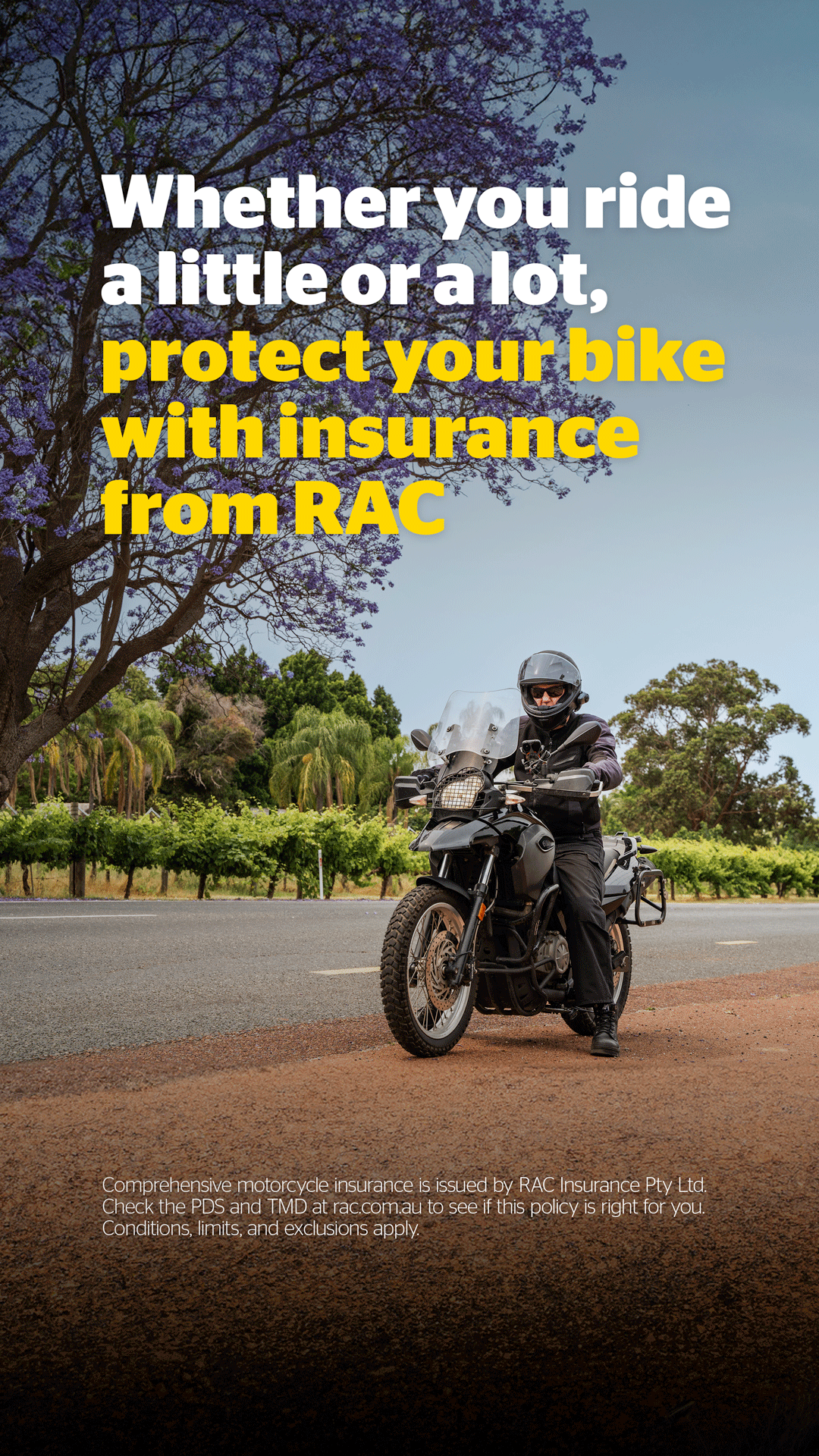 RAC WA Facebook ad