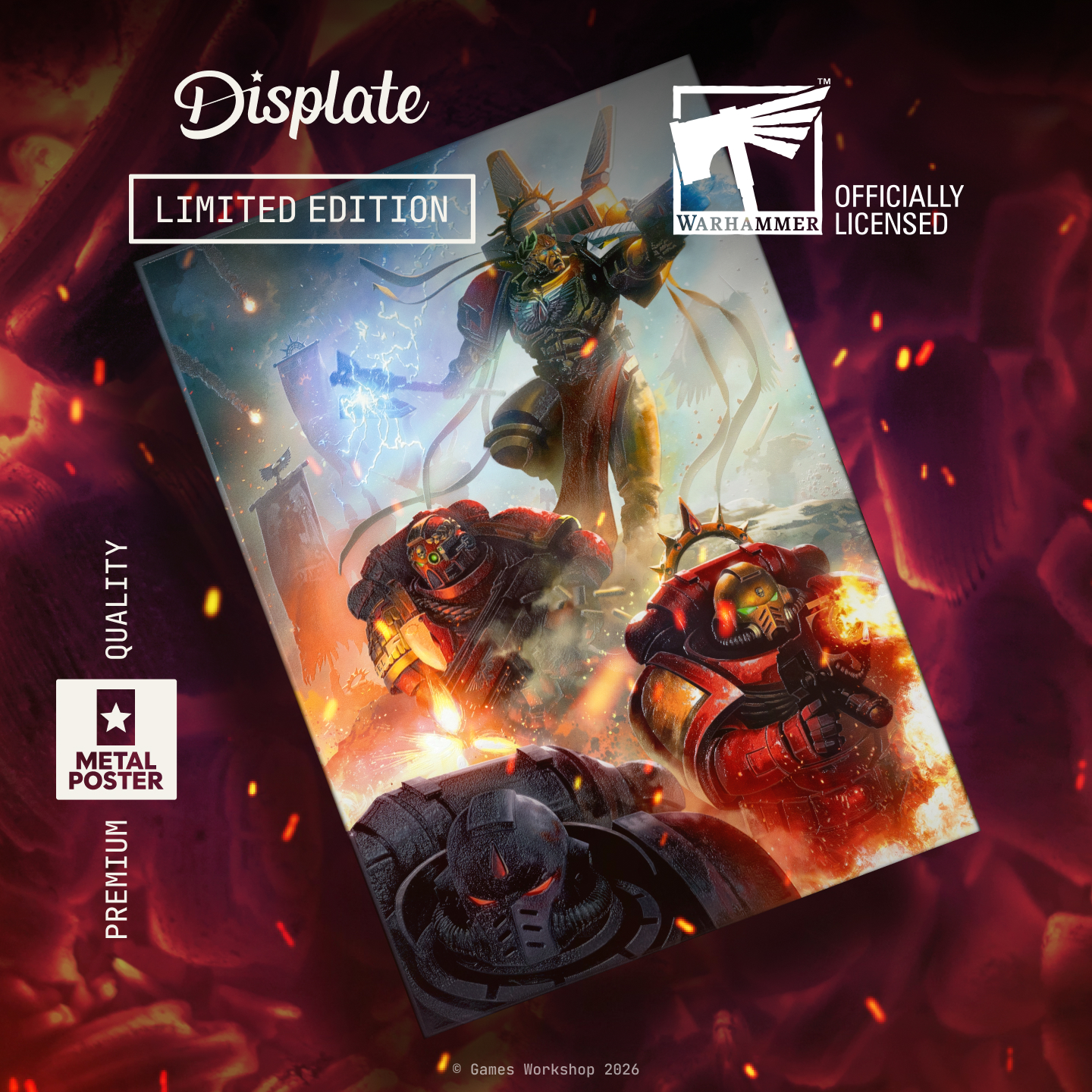 Displate Facebook ad: You like how our Limited Edition Displates look?