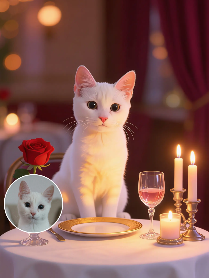 Best Creator Facebook ad: Make Your Pet Famous This V-Day