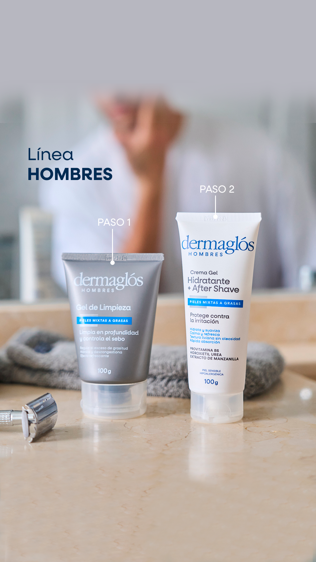 Dermaglós Facebook ad