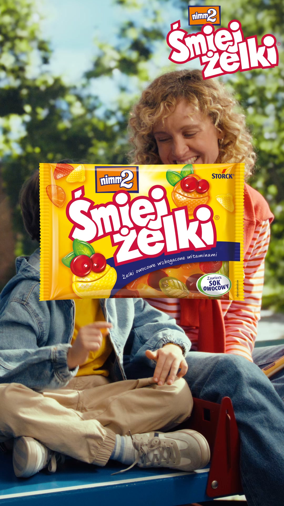 nimm2 Facebook ad: nimm2 Śmiejżelki owocowe