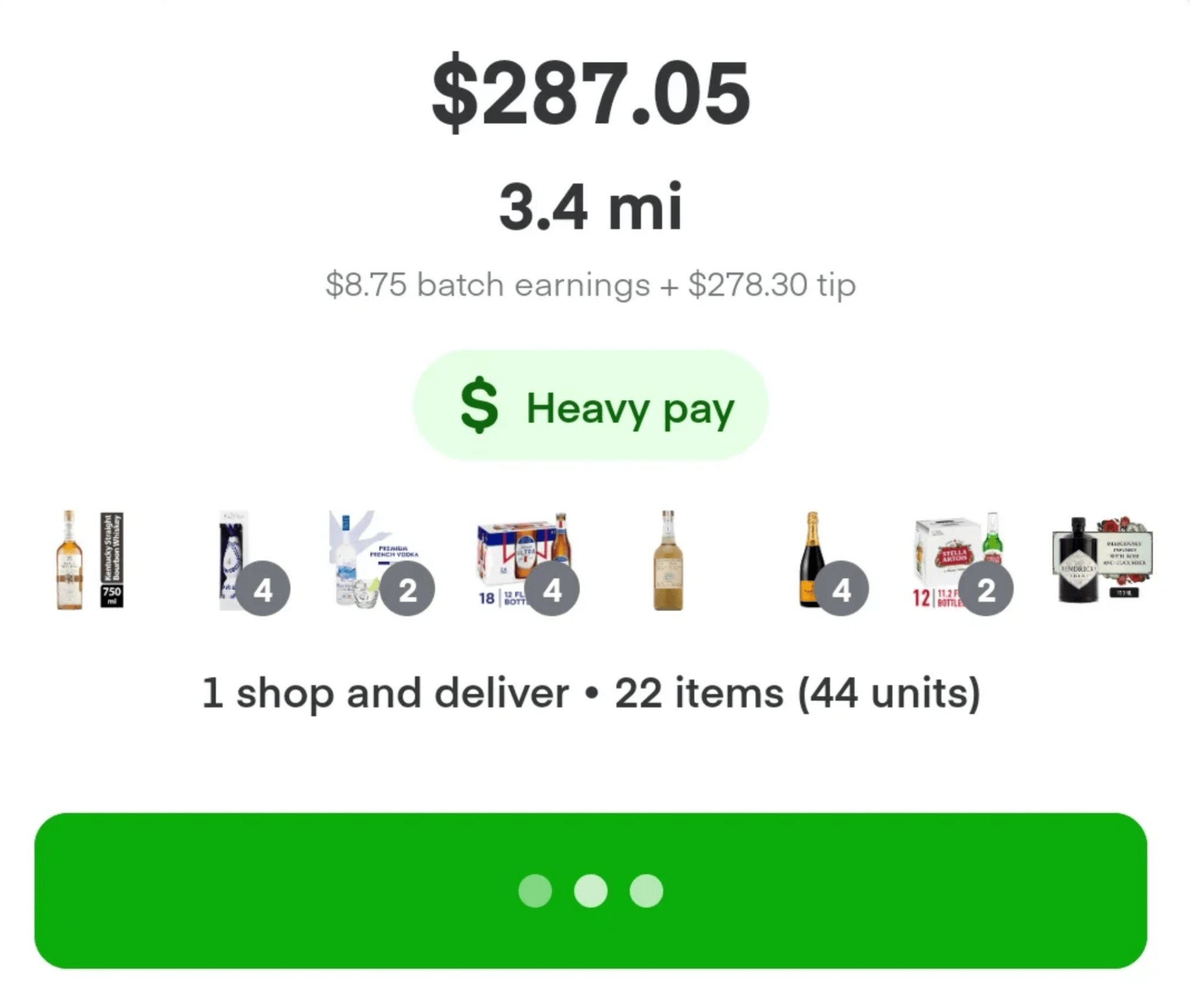 The Delivery Hustle Facebook ad