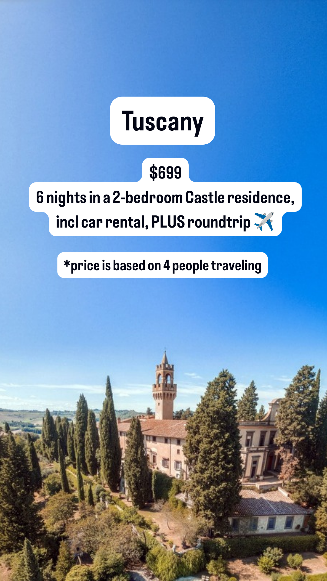 Travelzoo Facebook ad
