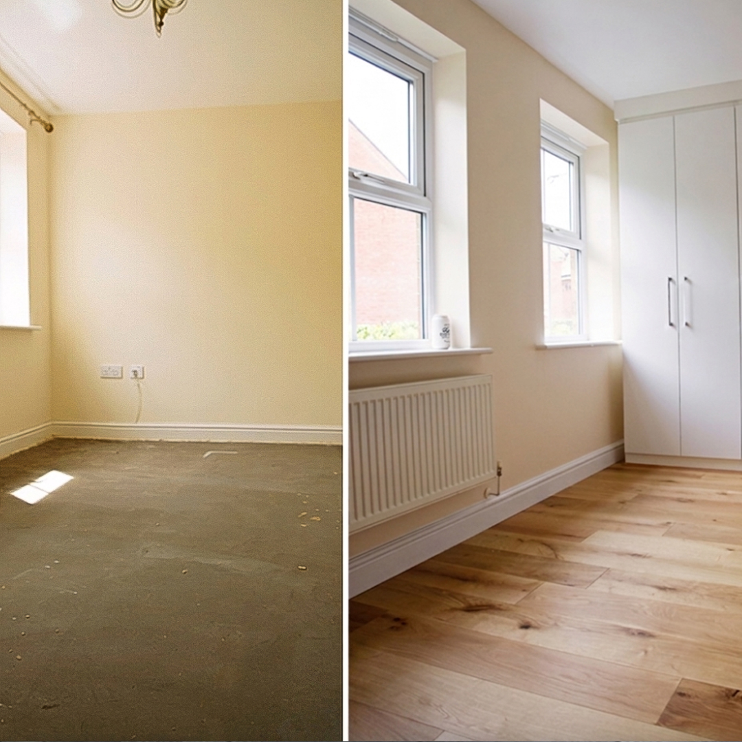 Professional Floor Remodels Facebook ad: How Much Does It Cost to Replace a Floor?