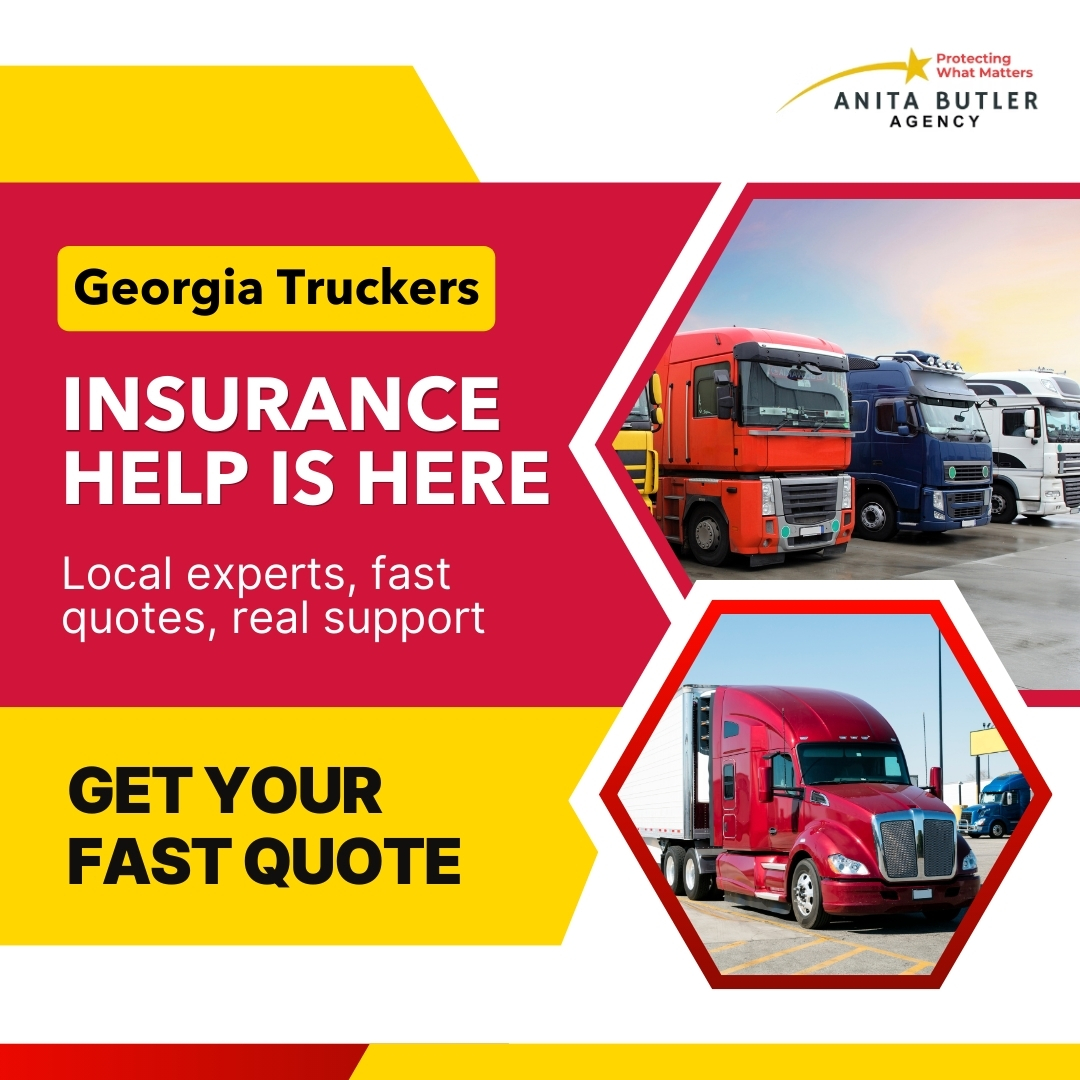 Anita Butler Agency LLC Facebook ad: Trucking Insurance Built for You