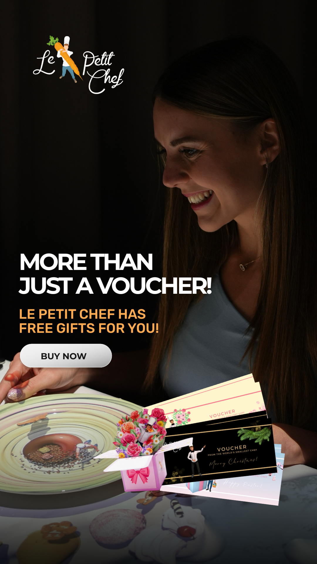 Le Petit Chef Facebook ad