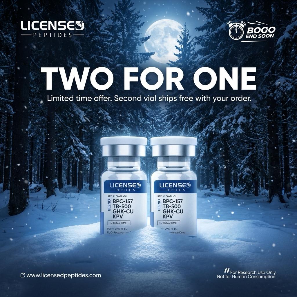 Licensed Peptides Facebook ad