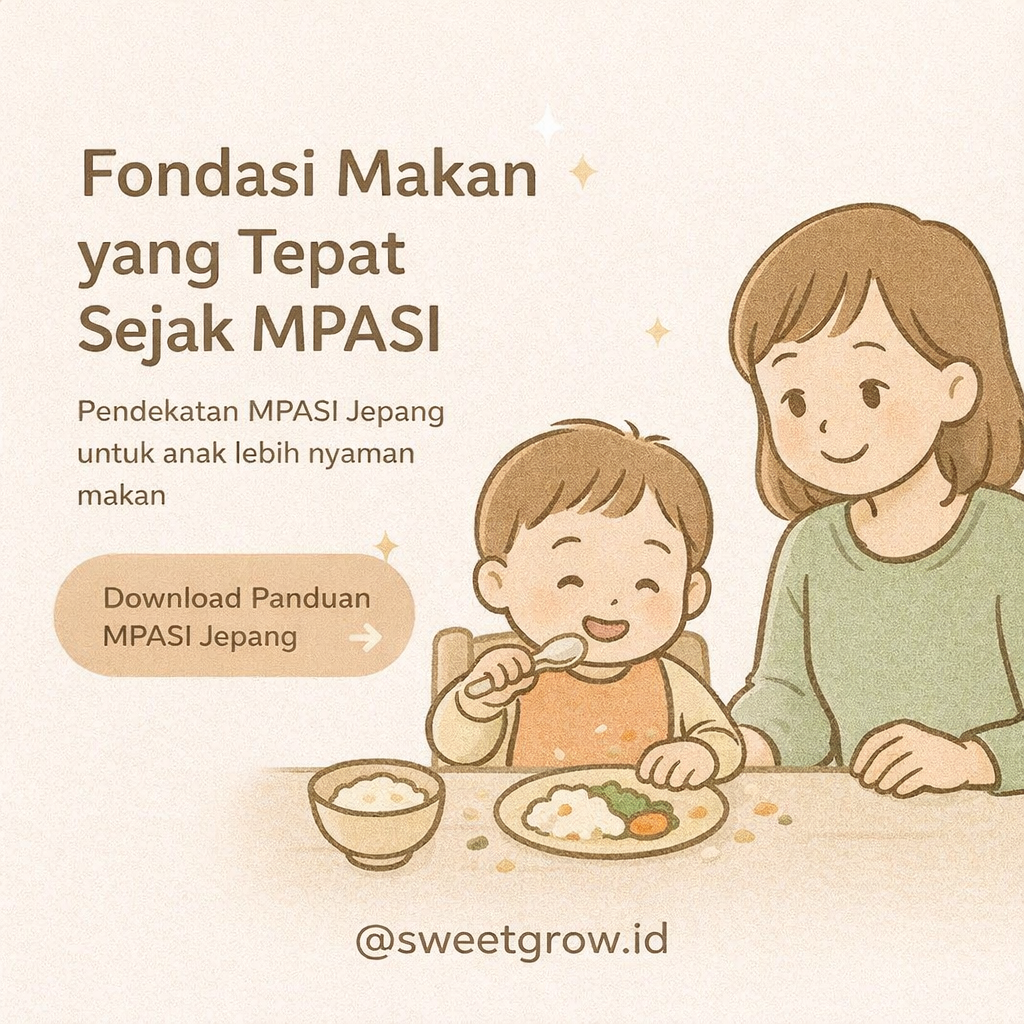 sweetgrow.id Facebook ad: MPASI Jepang: Cegah GTM dari Awal