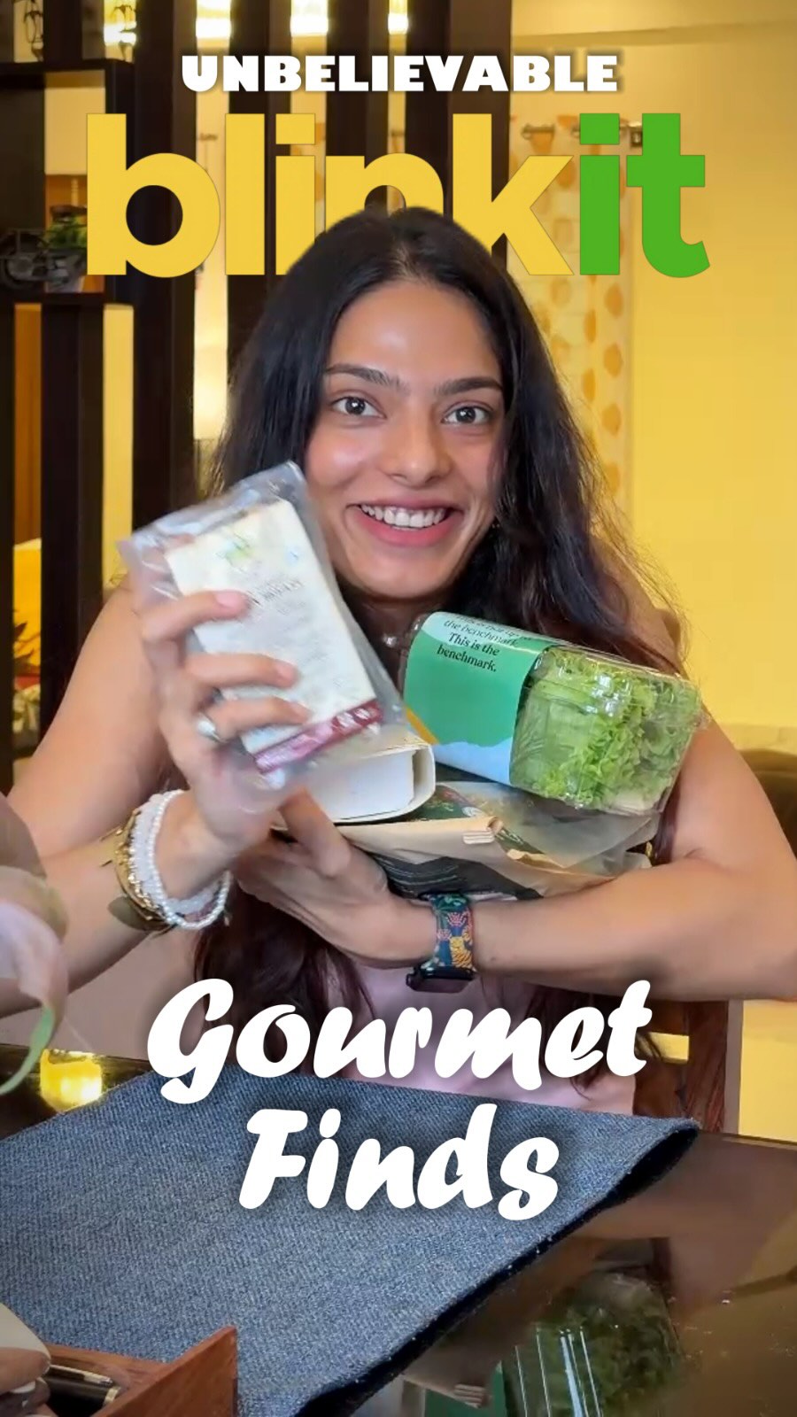 humhainvarsha Facebook ad: Wait, Blinkit has a whole GOURMET STORE?!