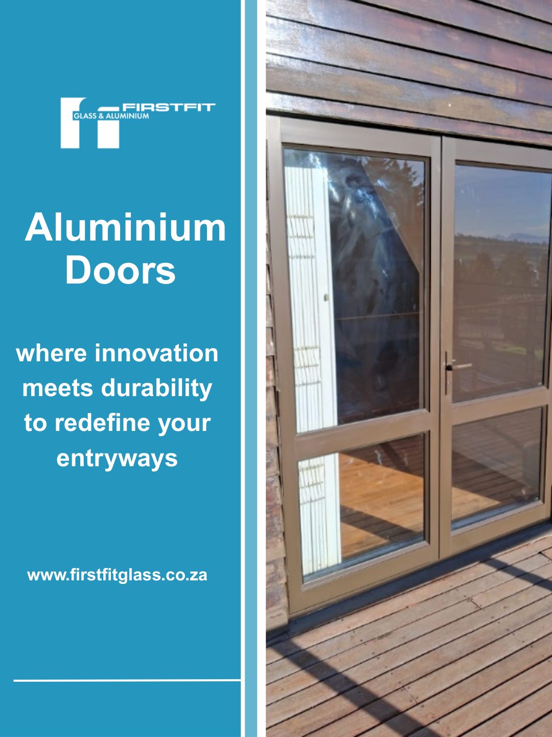 Firstfit glass and aluminium Facebook ad