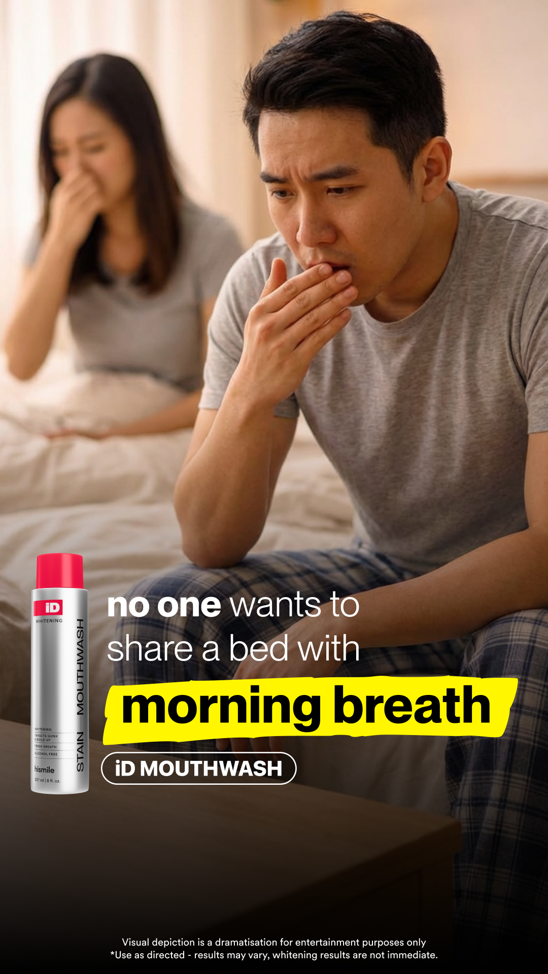 Hismile Facebook ad