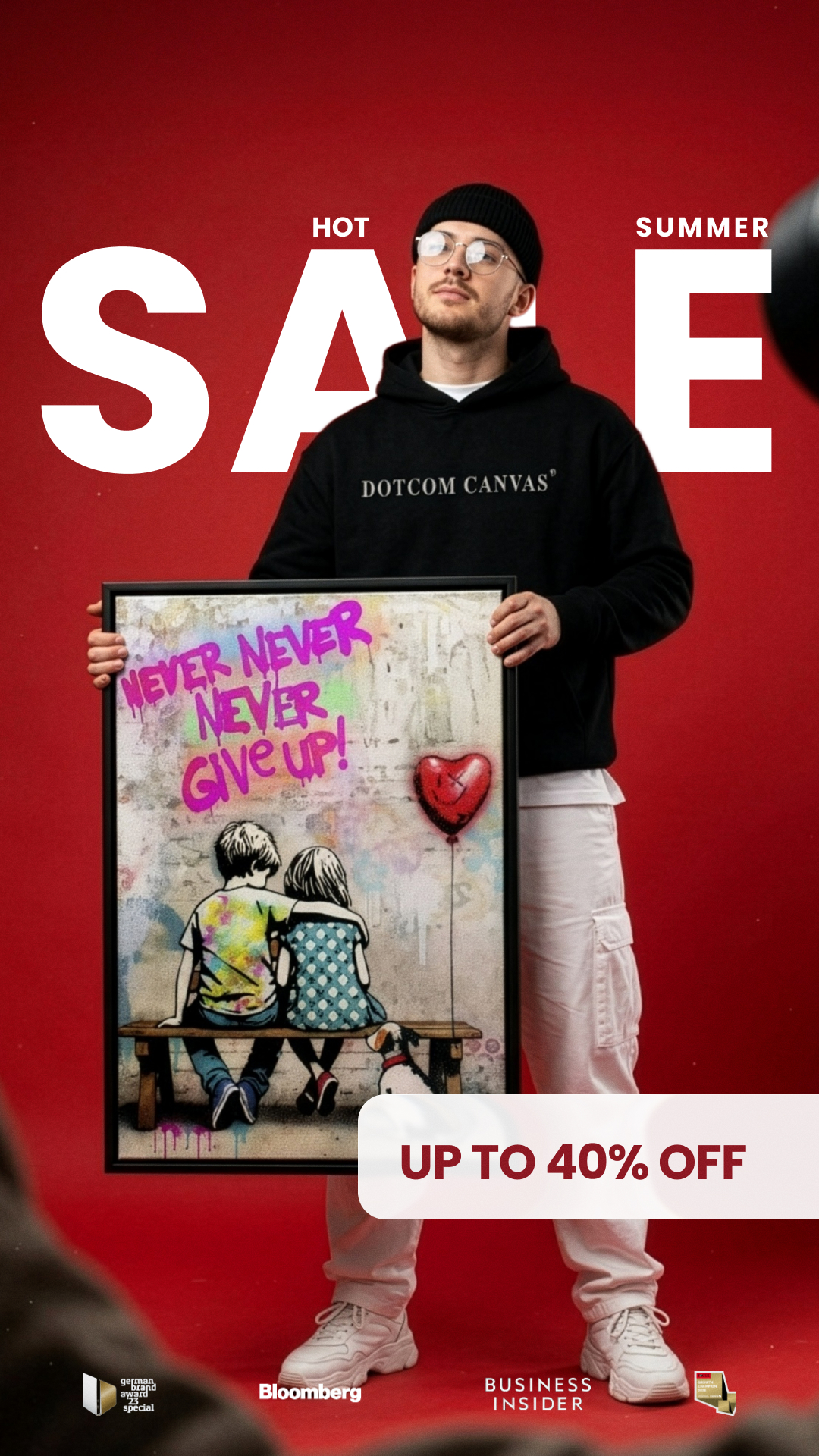 Dotcomcanvas Facebook ad