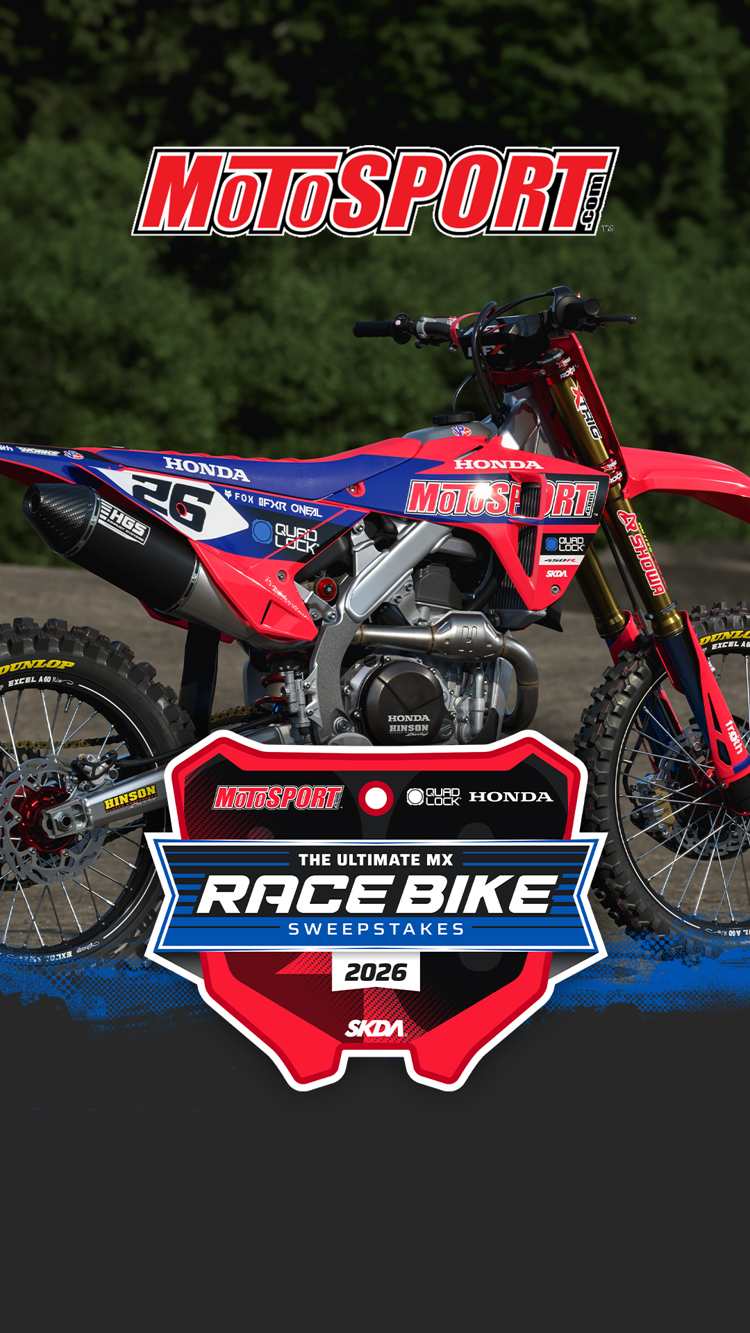 MotoSport Facebook ad