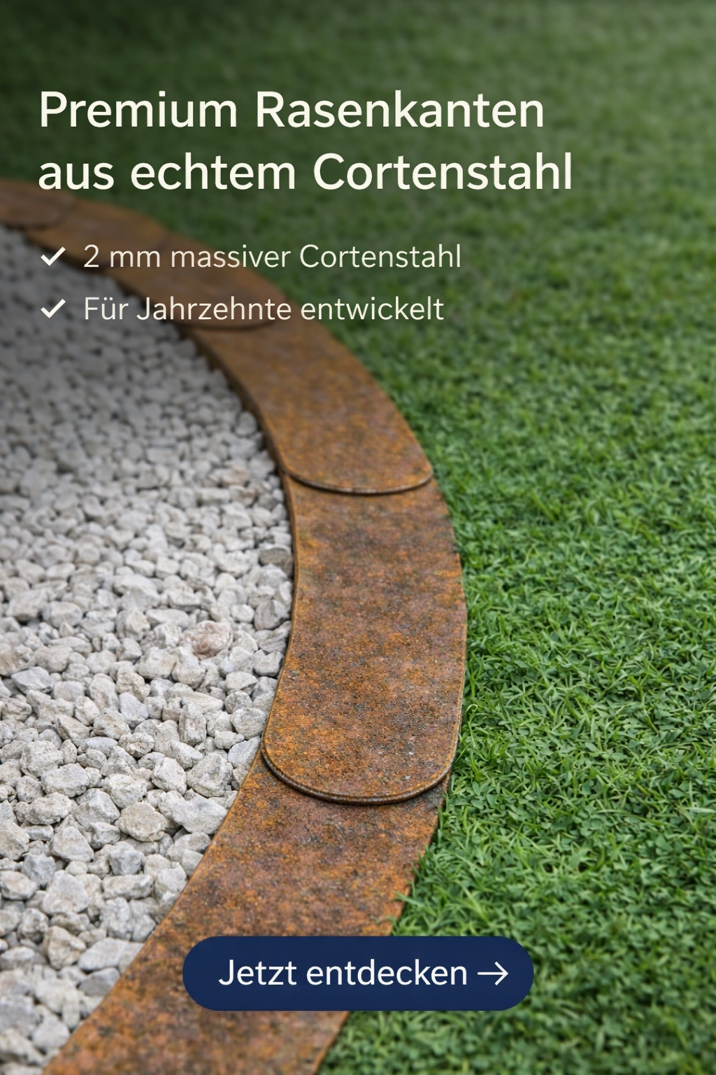 Rasenkantemetall Facebook ad