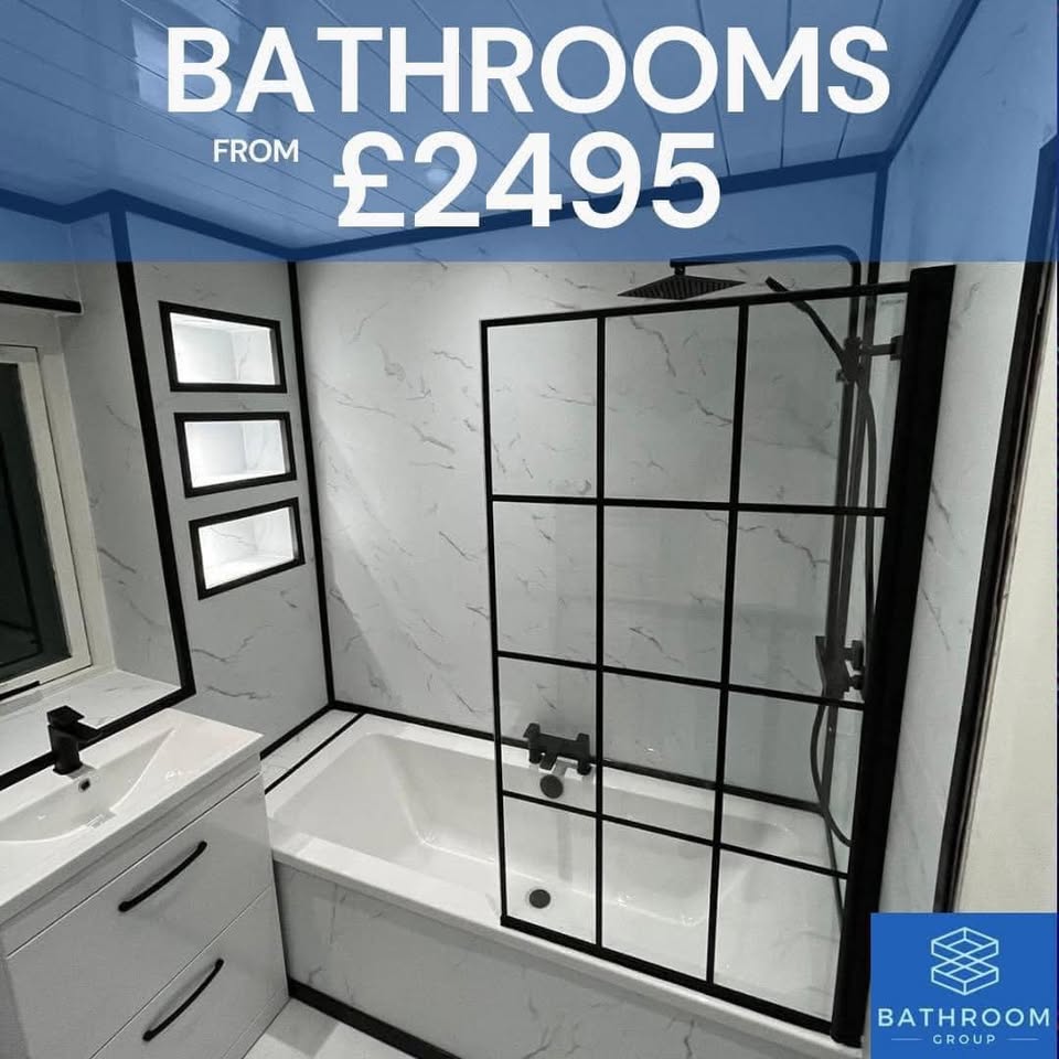 Bathroom Group Facebook ad: Lowest Prices in Scotland