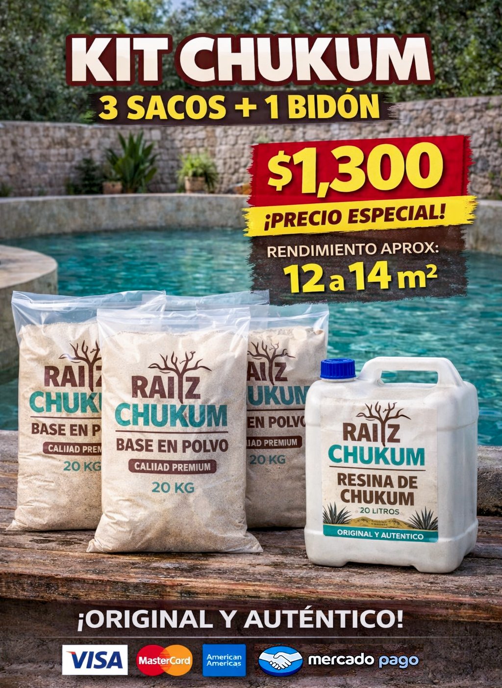 RAÍZ Chukum Facebook ad: Kit Chukum Autentico y Original