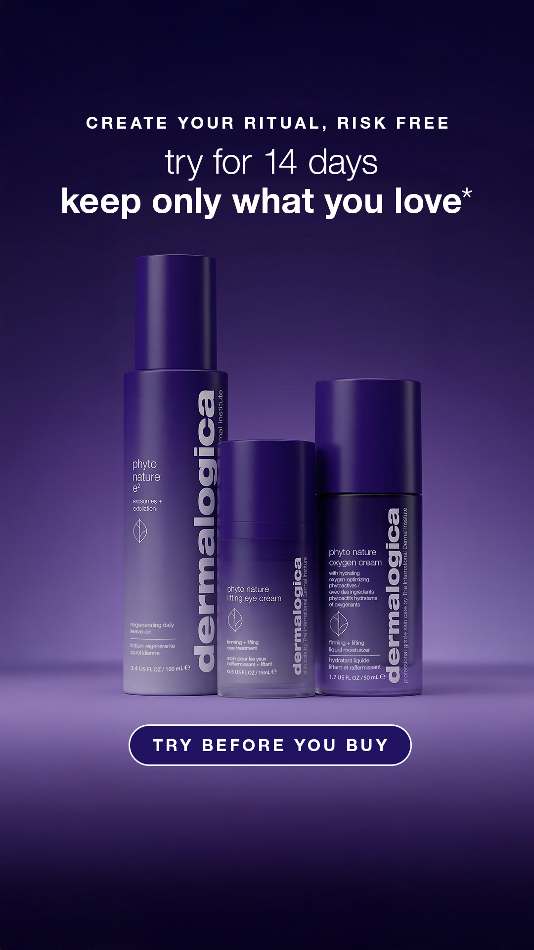 Dermalogica Facebook ad
