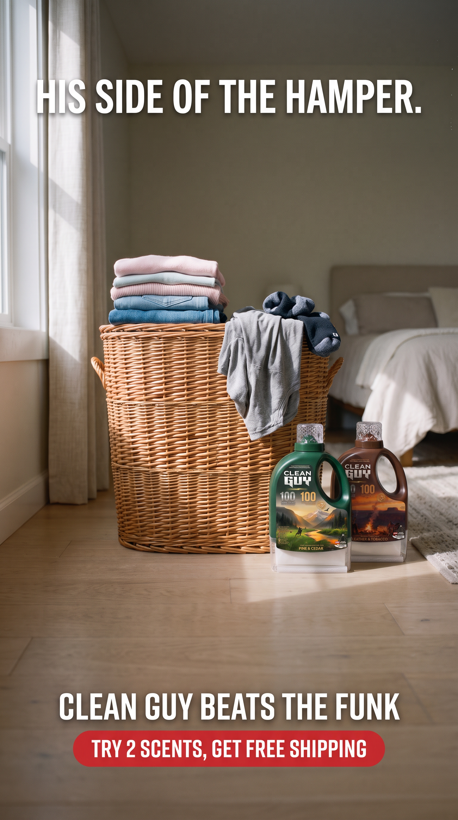 Clean Guy Facebook ad