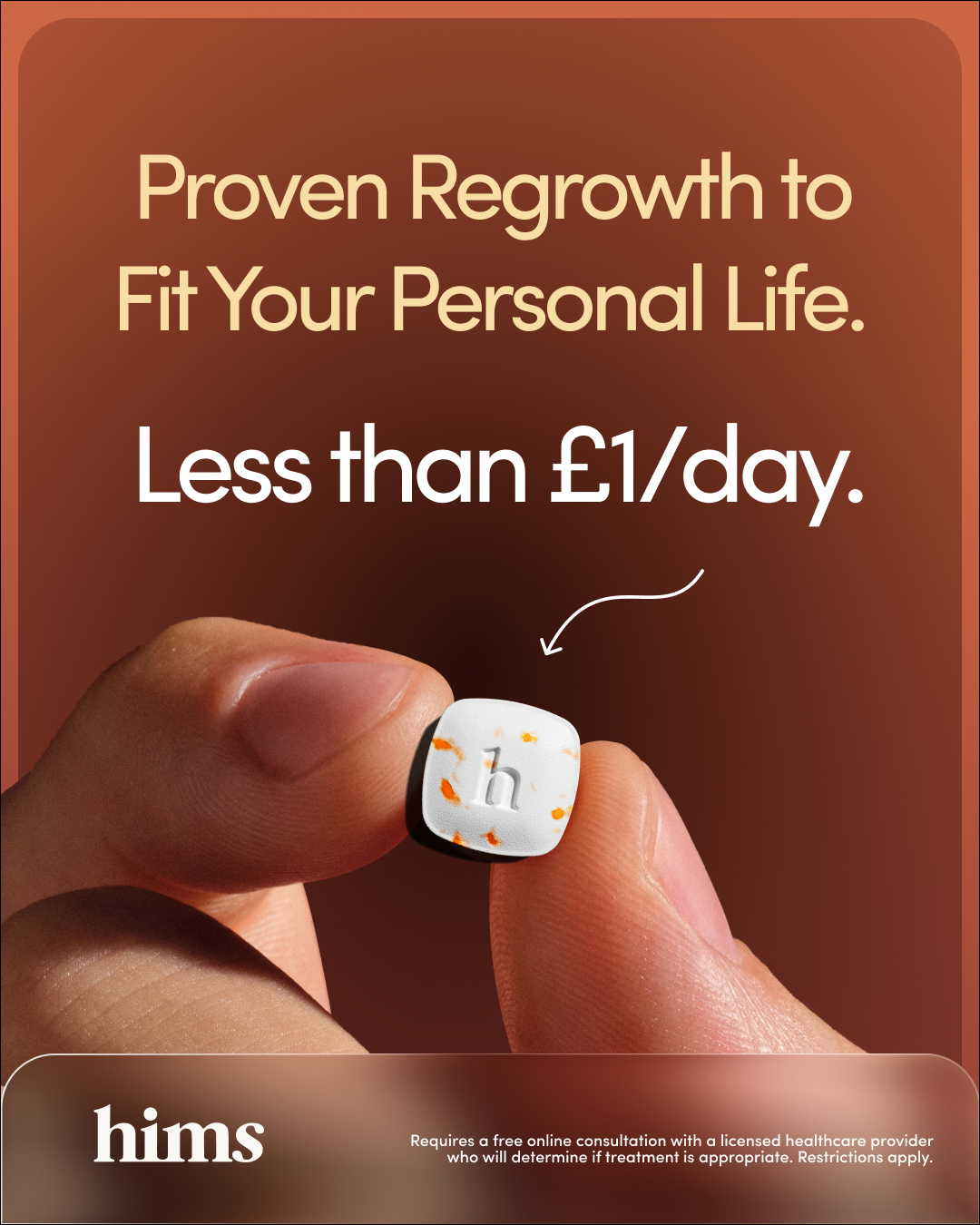 hims Facebook ad