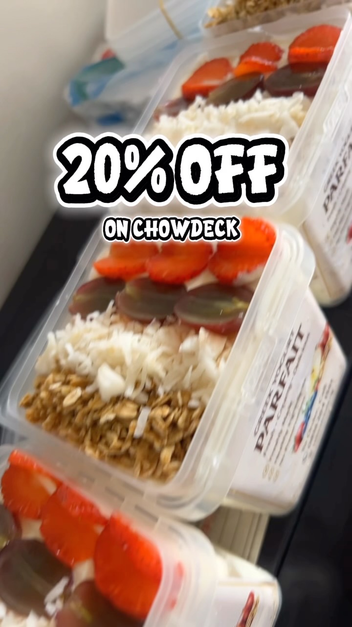 Velora Treats Facebook ad: 20% OFF on Chowdeck