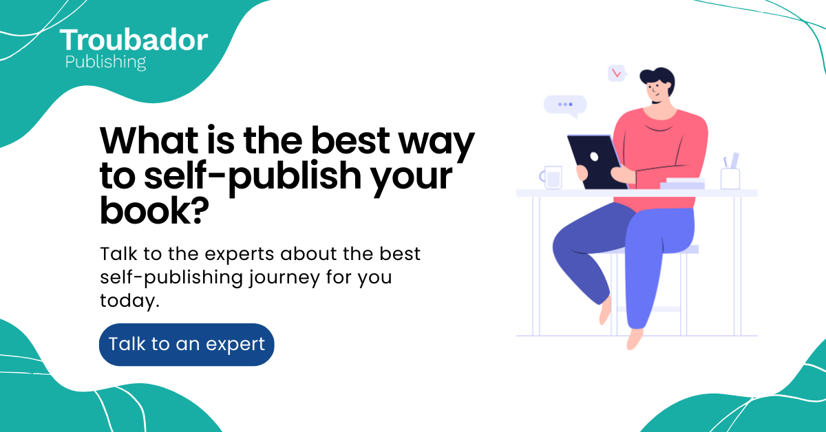 Troubador Publishing Facebook ad