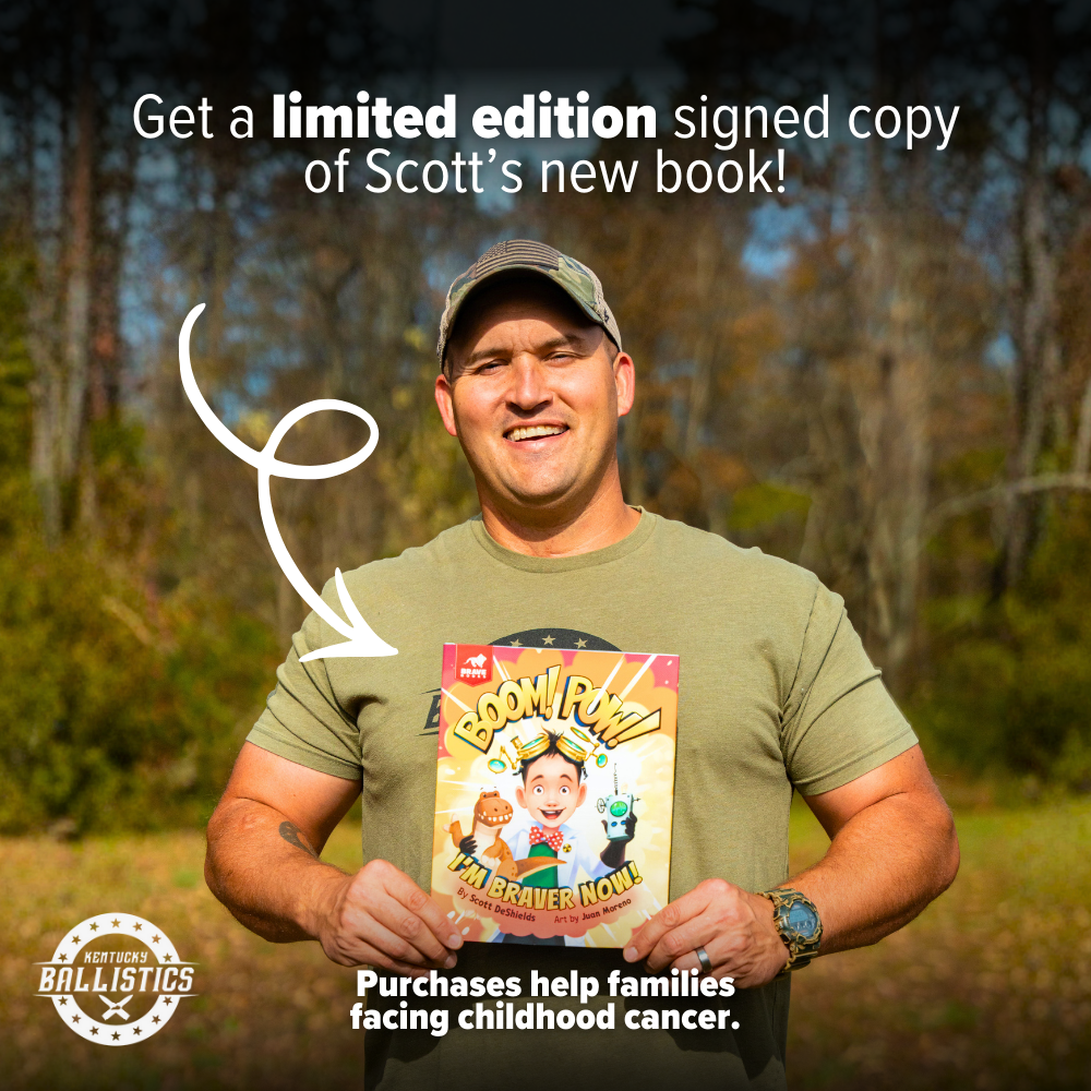 Kentucky Ballistics Facebook ad: Grab a Copy of My Brand New Kids’ Book