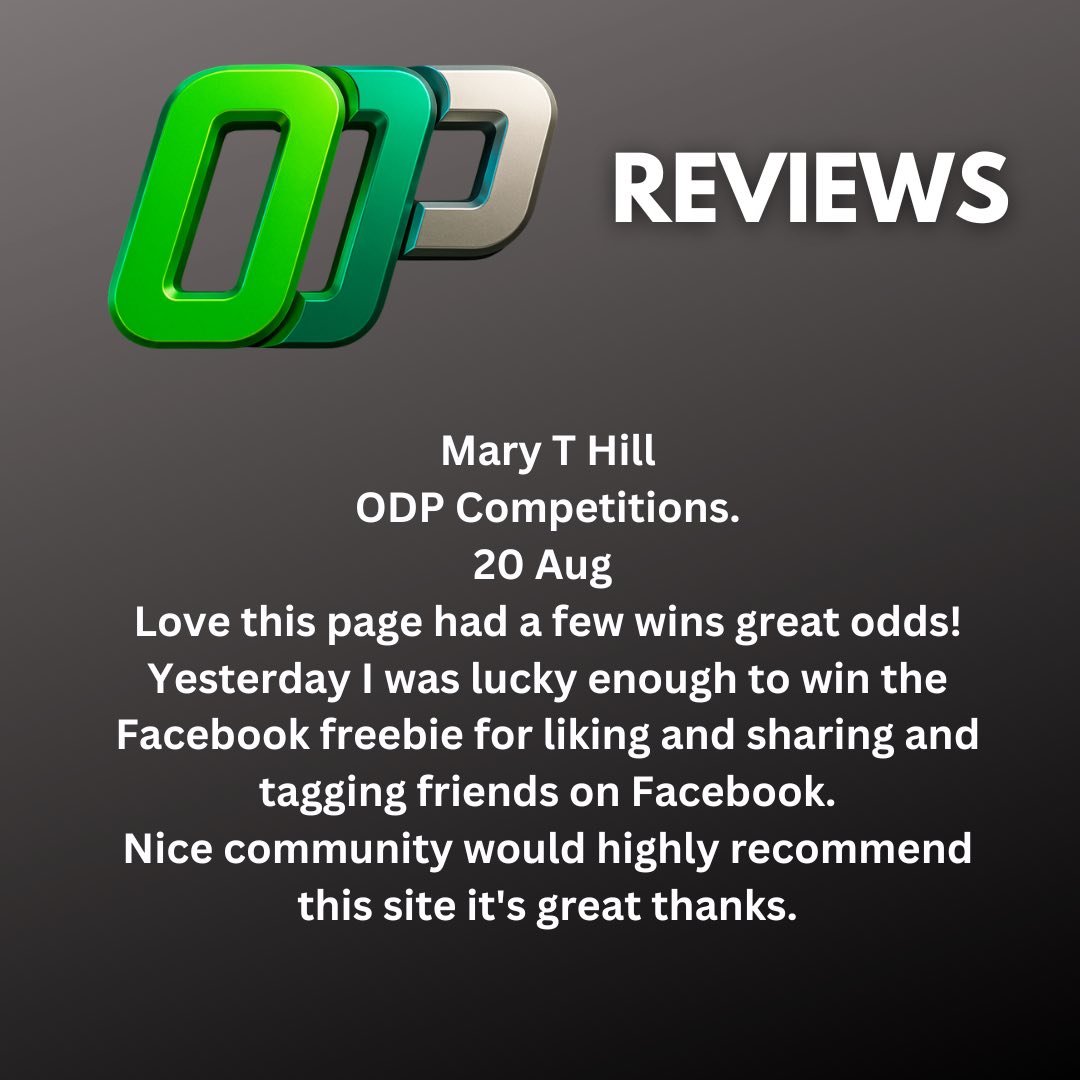 ODP Competitions Facebook ad