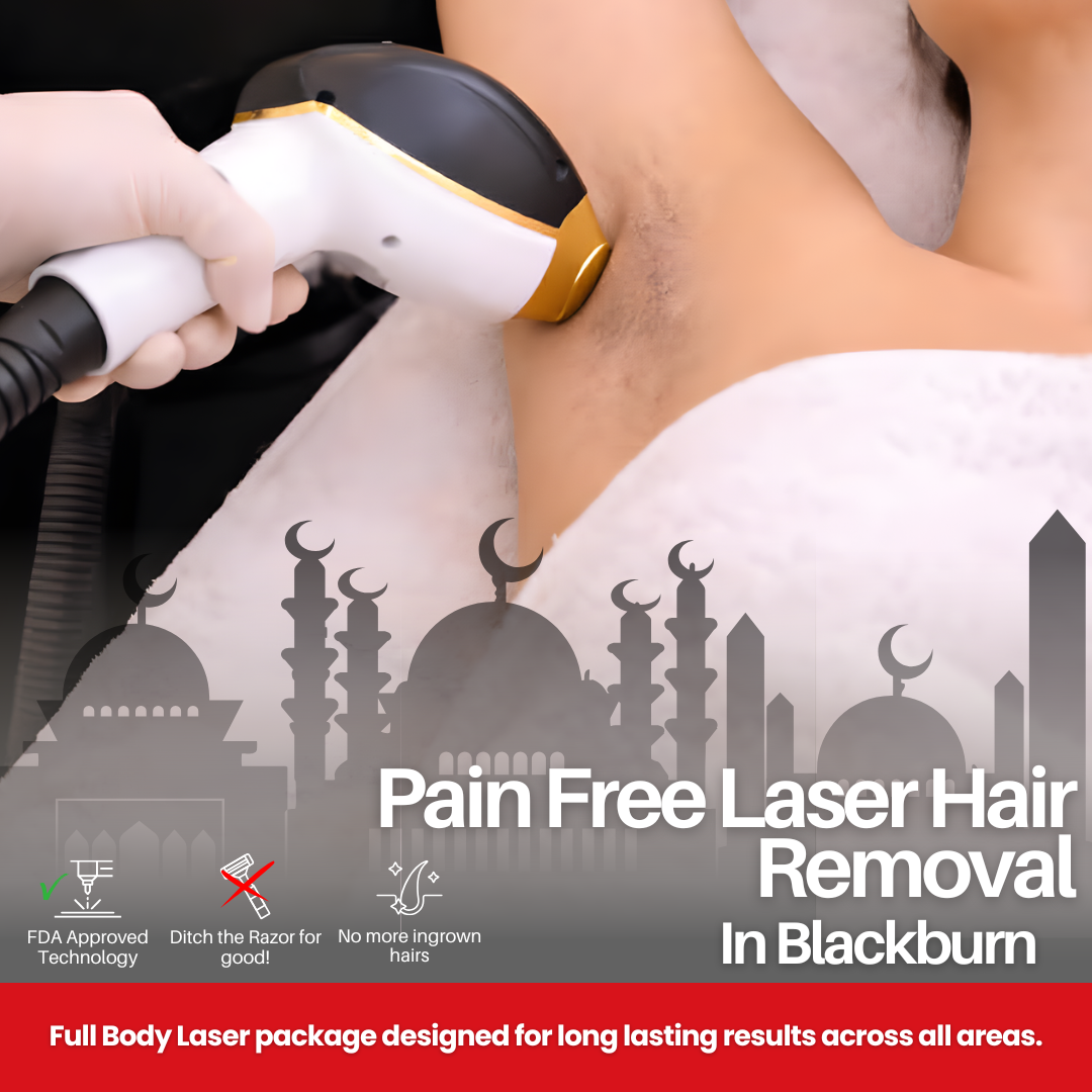 Samantha Rose Laser Clinic - Blackburn Facebook ad: Smooth The Areas That Matter