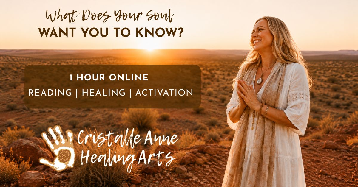 Cristalle Anne Healing Arts Facebook ad from Jun 9, 2026
