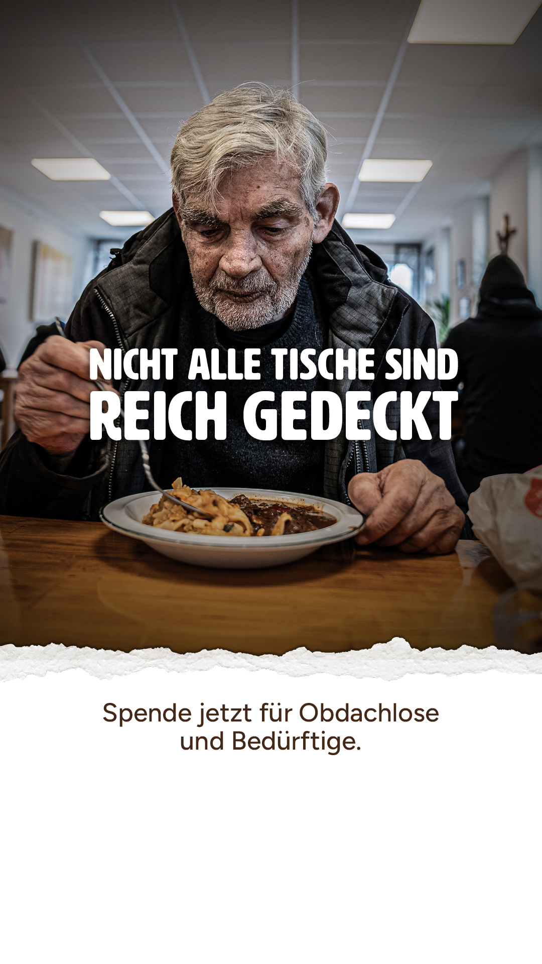 Franziskaner Helfen Facebook ad: Franziskanische Suppenküchen