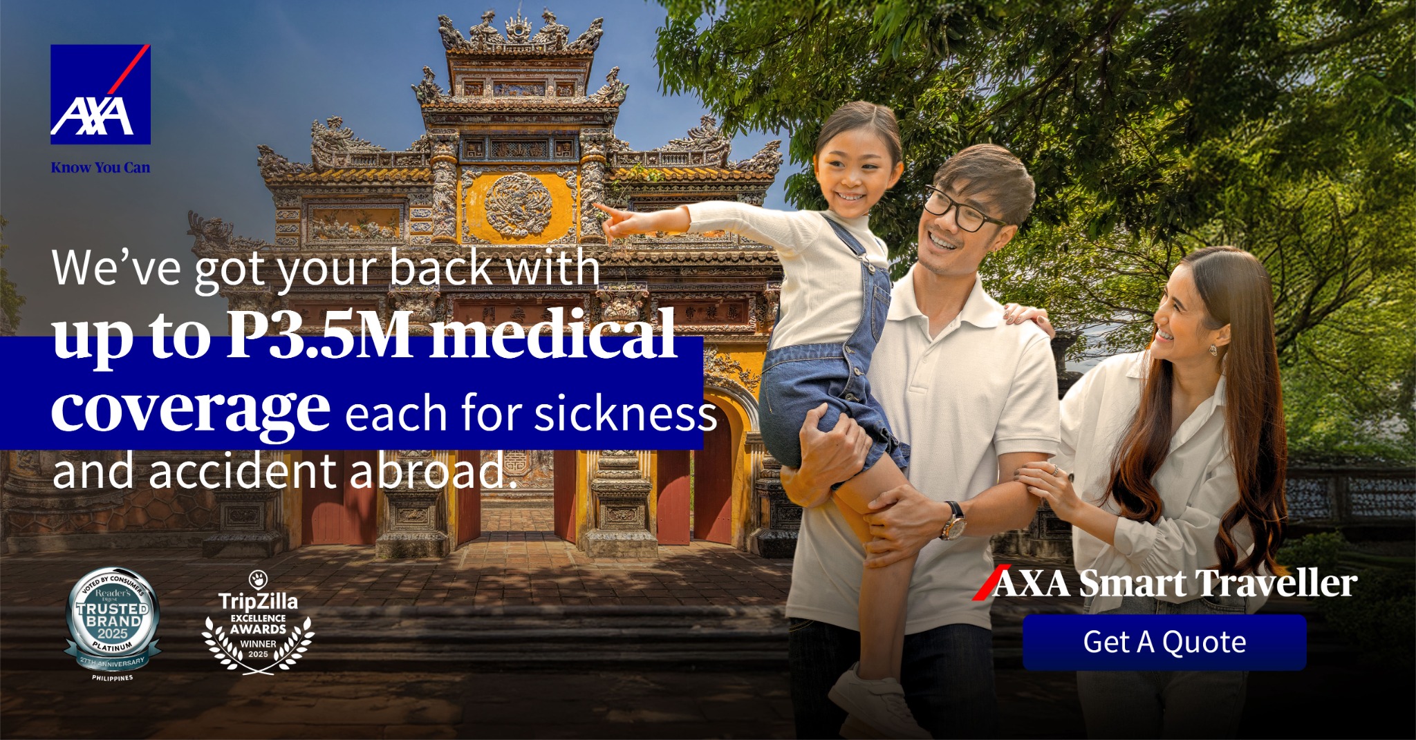 AXA Philippines Facebook ad