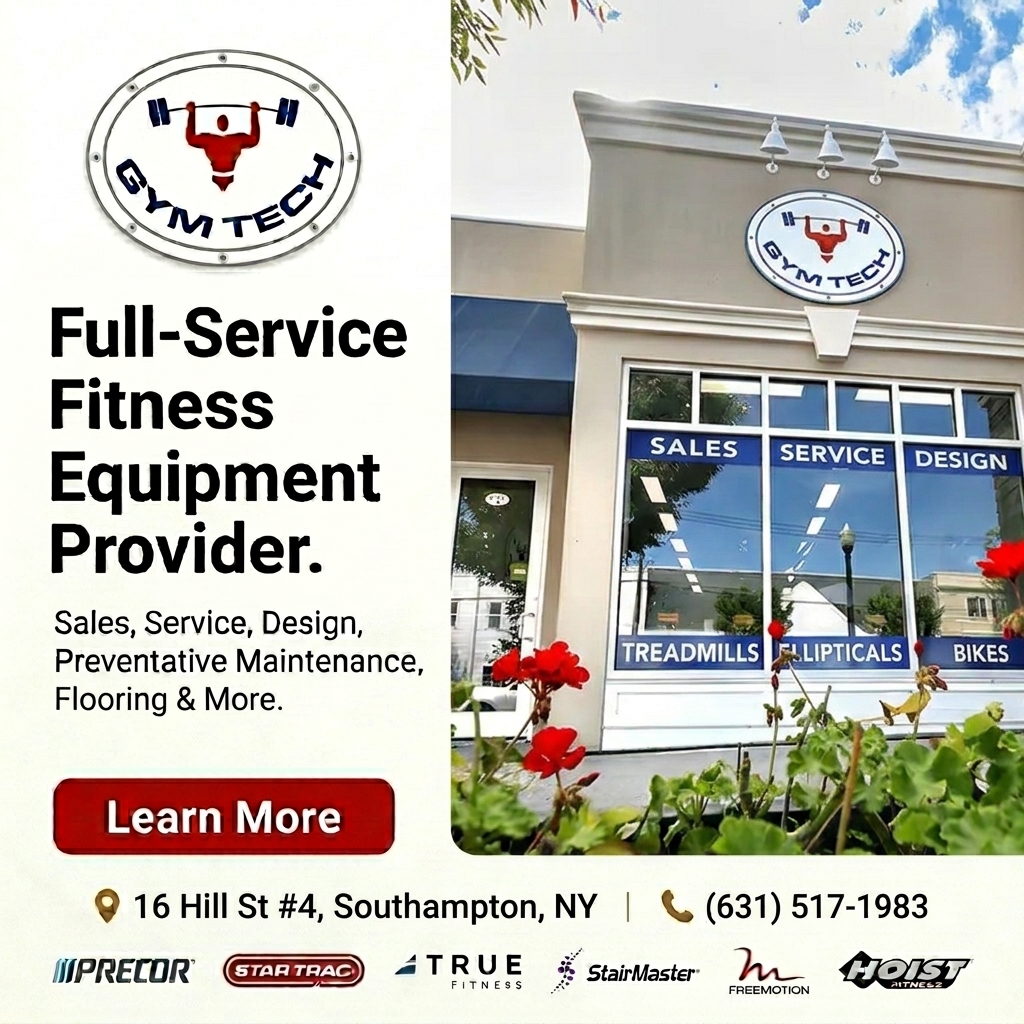 Gym Tech Facebook ad: Full-Service Fitness Equipment Provider