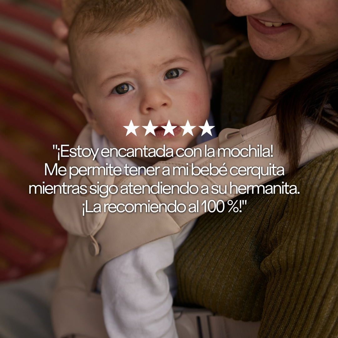 Koala Babycare Facebook ad: La mochila portabebés ergonómica para ti y para tu bebé.