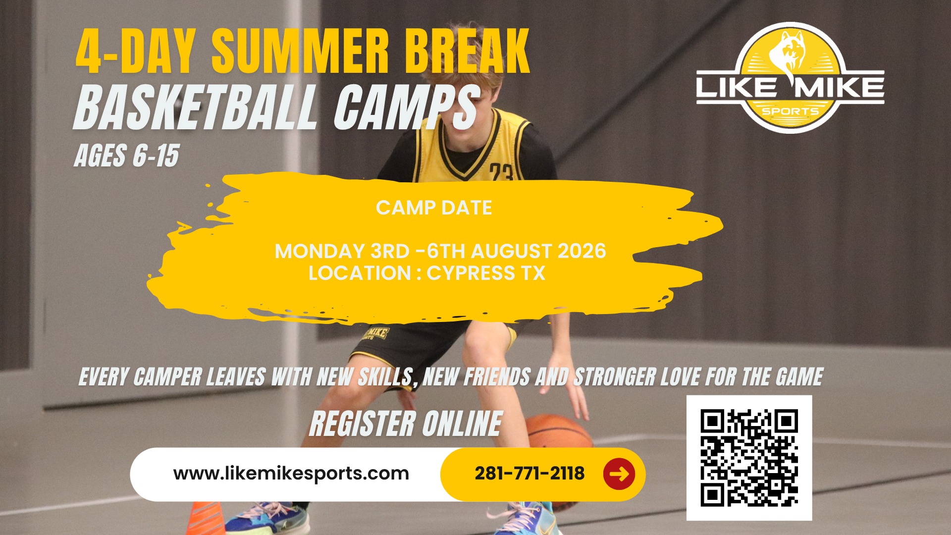 Like Mike Sports Facebook ad