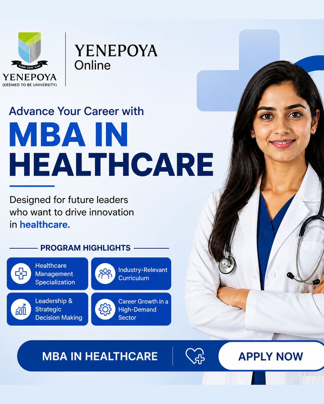 Yenepoya online Facebook ad
