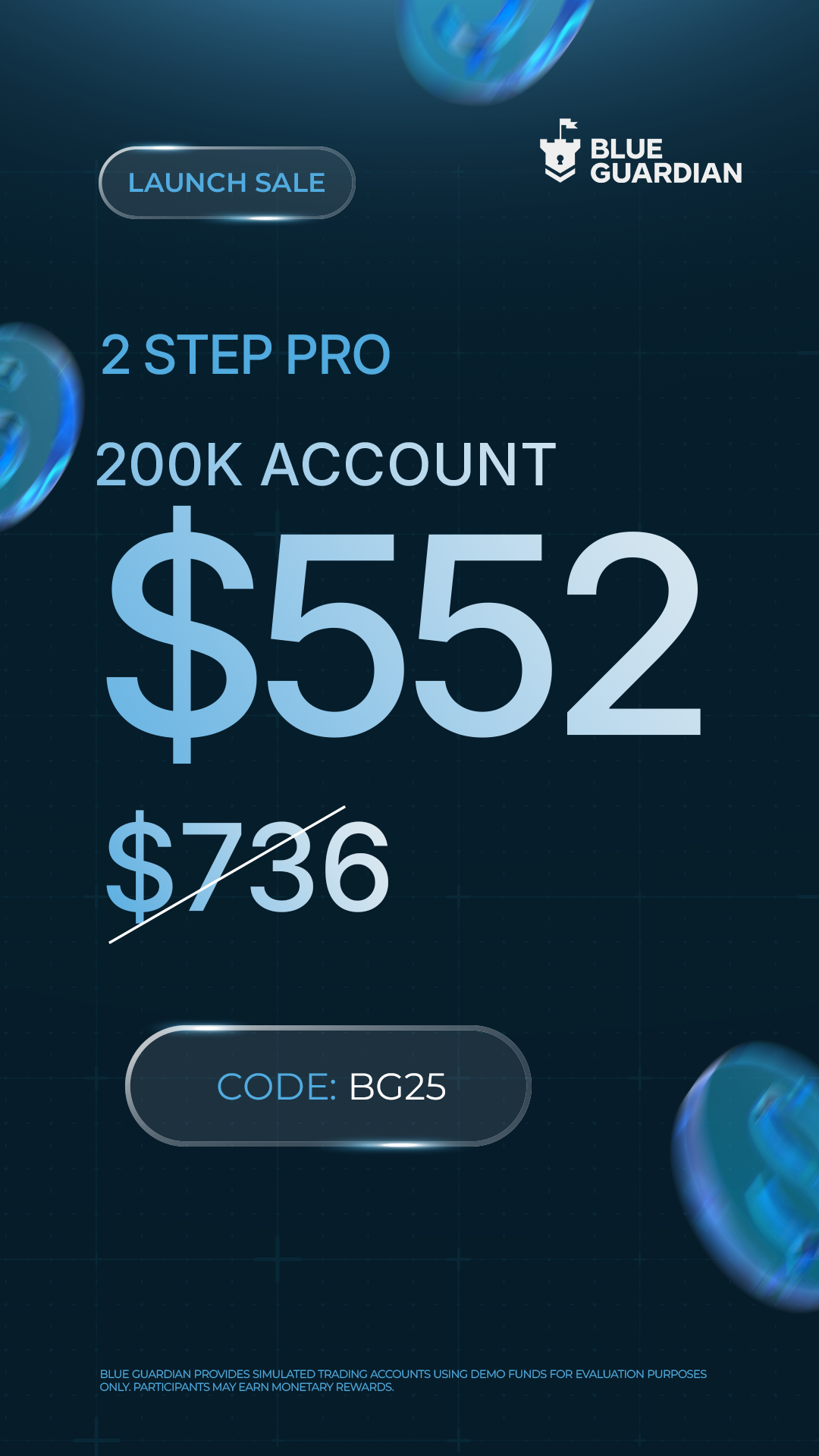 Blue Guardian Facebook ad