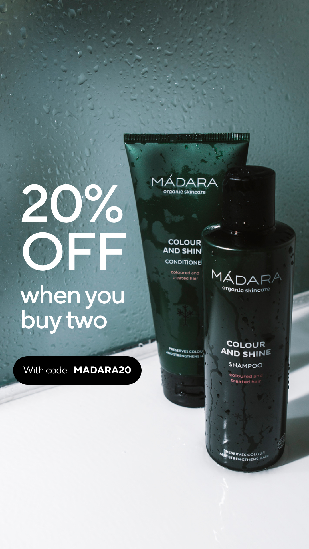 Mádara Organic Skincare Facebook ad