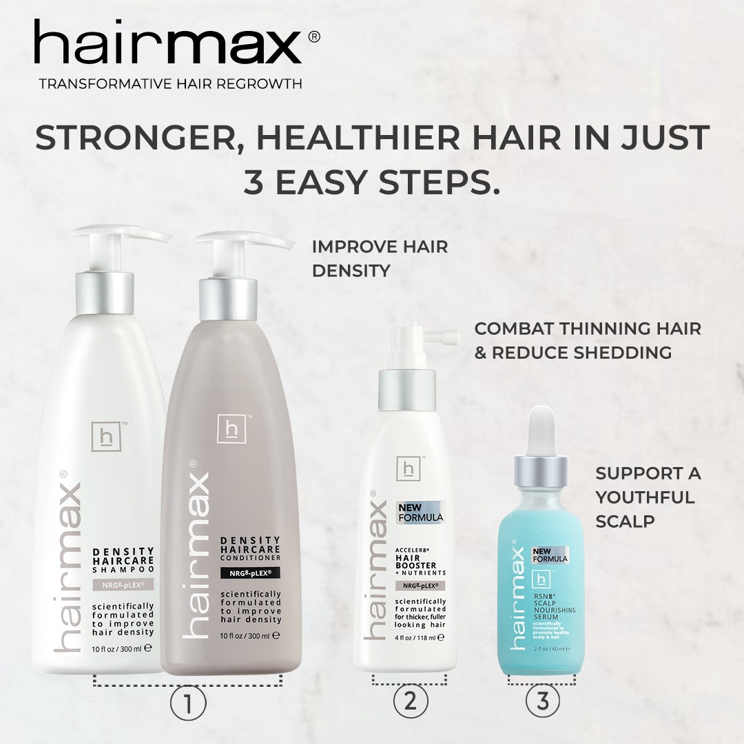 Hairmax Facebook ad