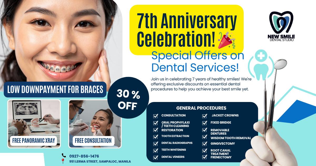 New Smile Dental Studio - Sampaloc Facebook ad